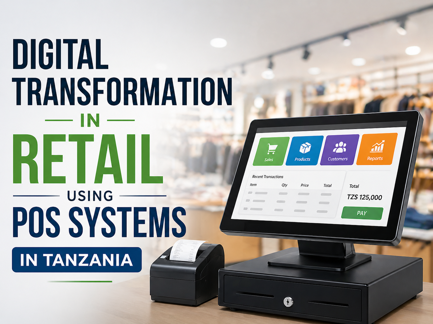 Discover how POS systems in Tanzania are transforming retail businesses through automation, inventory control, and improved customer experience.