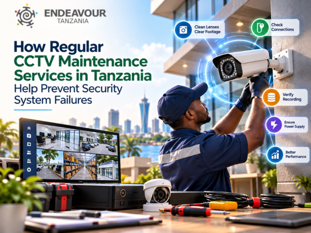 How Regular CCTV Maintenance Services in Tanzania Help Prevent Security System Failures